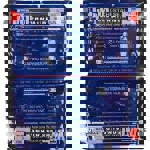 FRNR 10 0032 North American Rescue Hyfin Chest Seal Trainer Blue Twin Pack North American Rescue