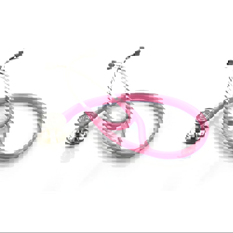 FRAD 601MRS Adscope 601 Convertible Cardiology Stethoscope Metallic Raspberry