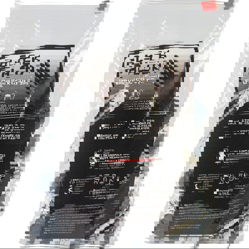 FRNR ZZ 0216 North American Rescue Black Talon Nitrile Gloves Pair Large Packet 25