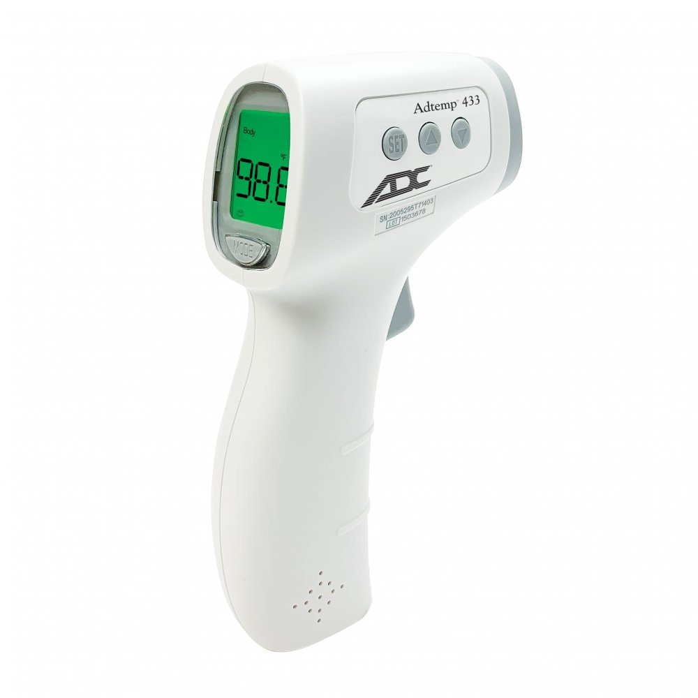 Adtemp 433 Non-Contact Forehead Infrared Thermometer - Trigger style