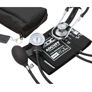 FRAD 768 641 11BK ADC Pro's Combo II Sprague Pocket Aneroid Kit Black ADC