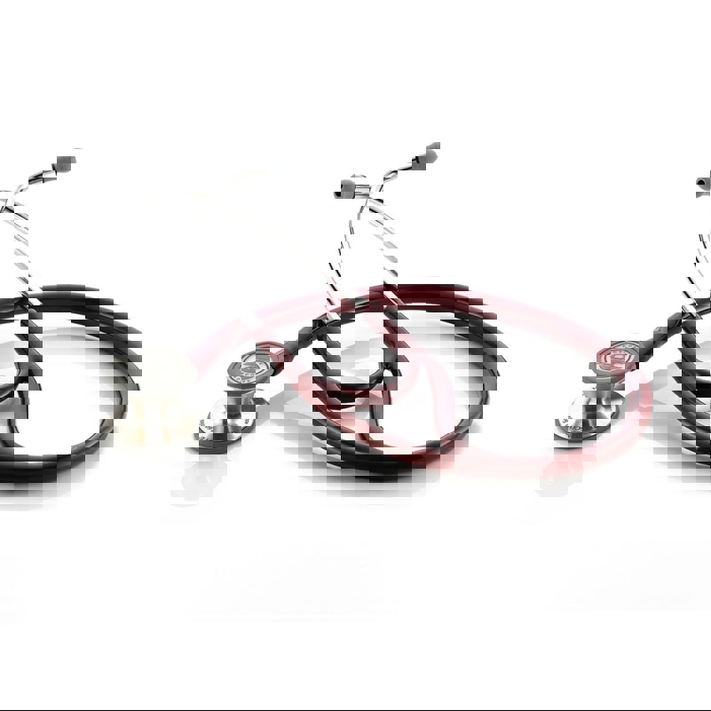 FRAD 601BD Adscope 601 Convertible Cardiology Stethoscope Burgundy